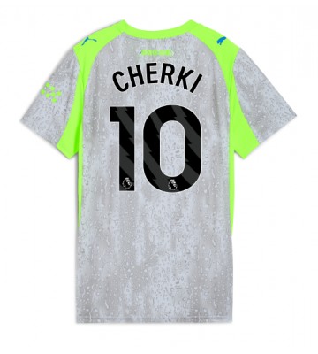 Manchester City Rayan Cherki #10 Tredjetrøje Dame 2025-26 Kortærmet